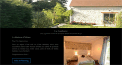 Desktop Screenshot of lalauthiere.com